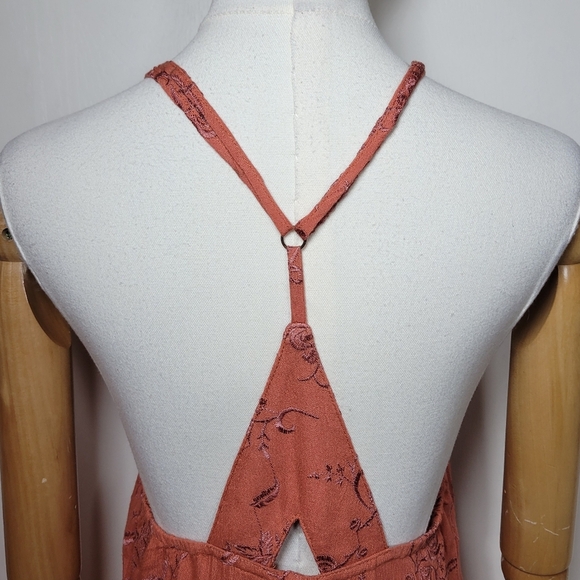 REVOLVE Flynn Skye Boho Embroidered Floral Maxi Sundress Size XS - Picture 10 of 12